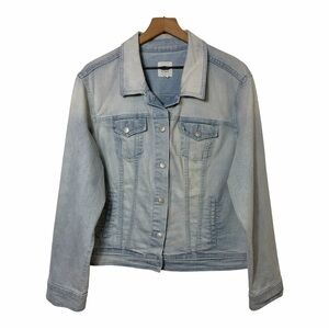 Old Navy Light Wash Jean Jacket Women’s Plus XXL